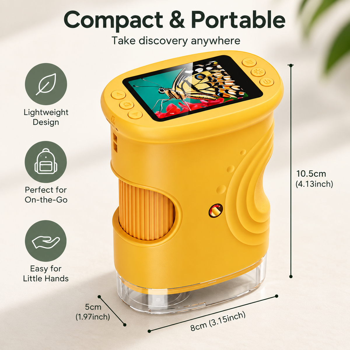 MicroMinds - 1500x Pocket Microscope