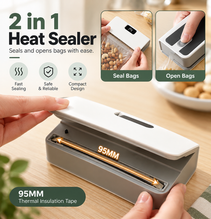 StaleSafe - The Ultimate Thermal Snack Sealer